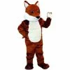 Mask US FOREST ANIMAL MASCOTS Fox Lightweight Mascot Costume