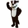 Mask US FOREST ANIMAL MASCOTS Badger Lightweight Mascot Costume
