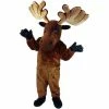 Mask US FOREST ANIMAL MASCOTS Moose Lightweight Mascot Costume