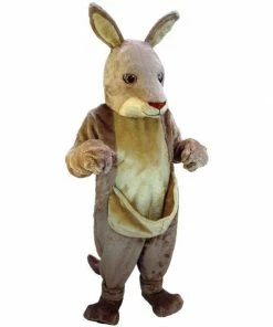 Mask US Kangaroo Lightweight Mascot Costume EXOTIC ANIMAL MASCOTS