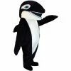 Mask US SEA ANIMAL MASCOTS Killer Whale Lightweight Mascot Costume