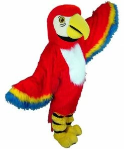 Mask US Red Macaw Lightweight Mascot Costume BIRD MASCOTS
