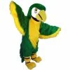 Mask US Green Parrot Lightweight Mascot Costume