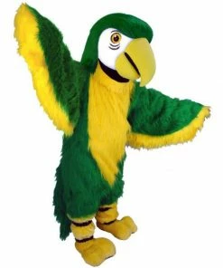 Mask US Green Parrot Lightweight Mascot Costume