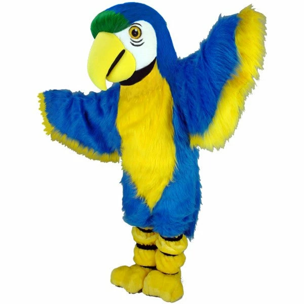 Mask US BIRD MASCOTS Blue Macaw Lightweight Mascot Costume 3 Mask US BIRD MASCOTS Blue Macaw Lightweight Mascot Costume