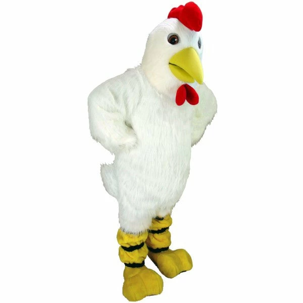 Mask US White Hen Lightweight Mascot Costume 3 Mask US White Hen Lightweight Mascot Costume