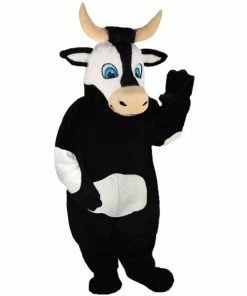 Mask US FARM ANIMAL MASCOTS Bull Lightweight Mascot Costume