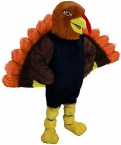 Mask US Holiday Turkey Lightweight Mascot Costume