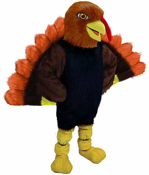 Mask US Holiday Turkey Lightweight Mascot Costume 3 Mask US Holiday Turkey Lightweight Mascot Costume