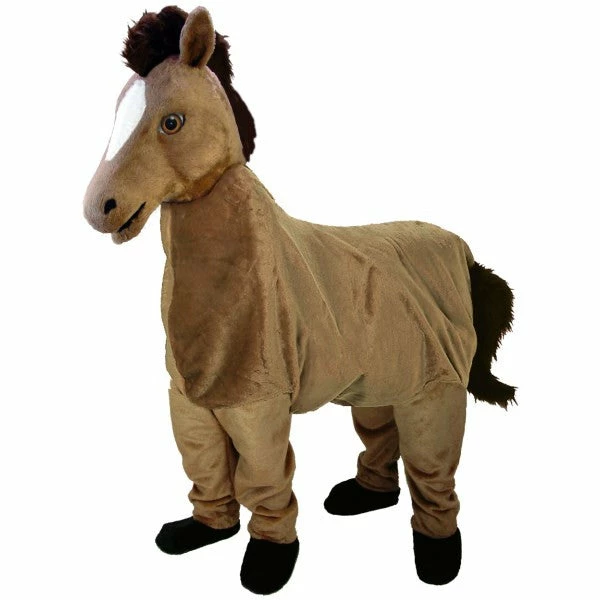 Mask US Horse Two-Person Lightweight Mascot Costume FARM ANIMAL MASCOTS 3 Mask US Horse Two-Person Lightweight Mascot Costume FARM ANIMAL MASCOTS