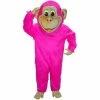 Mask US Pink Chimp Lightweight Mascot Costume