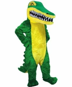 Mask US Crocodile Lightweight Mascot Costume REPTILE AND AMPHIBIAN MASCOTS