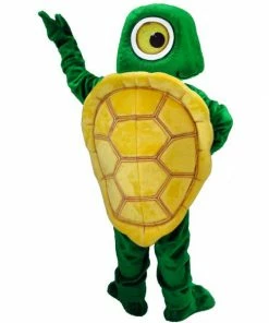 Mask US Box Turtle Mascot Costume REPTILE AND AMPHIBIAN MASCOTS
