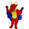 Mask US Red Dragon Lightweight Mascot Costume DRAGONS AND DINOSAURS