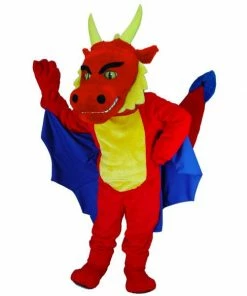 Mask US Red Dragon Lightweight Mascot Costume DRAGONS AND DINOSAURS