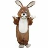 Mask US Brown Bunny Lightweight Mascot Costume
