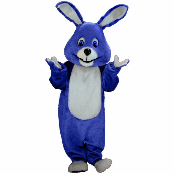 Mask US BUNNY MASCOTS Royal Blue Bunny Lightweight Mascot Costume 3 Mask US BUNNY MASCOTS Royal Blue Bunny Lightweight Mascot Costume