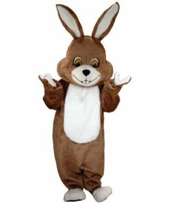 Mask US Brown Rabbit Lightweight Mascot Costume BUNNY MASCOTS