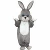 Mask US Grey Rabbit Lightweight Mascot Costume BUNNY MASCOTS 1 Mask US Grey Rabbit Lightweight Mascot Costume BUNNY MASCOTS