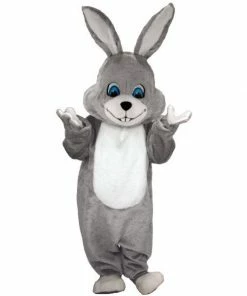 Mask US Grey Rabbit Lightweight Mascot Costume BUNNY MASCOTS