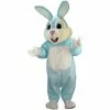 Mask US BUNNY MASCOTS Light Blue Rabbit Lightweight Mascot Costume