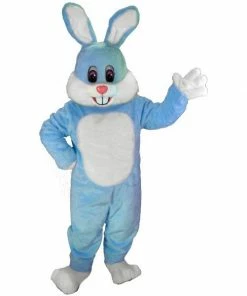 Mask US Light Blue Toon Rabbit Lightweight Mascot Costume