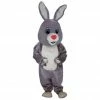 Mask US Light Grey Rabbit Lightweight Mascot Costume 1 Mask US Light Grey Rabbit Lightweight Mascot Costume