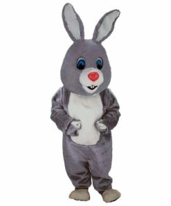 Mask US Light Grey Rabbit Lightweight Mascot Costume