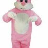 Mask US Pink Bugsy Lightweight Mascot Costume BUNNY MASCOTS 2 Mask US Pink Bugsy Lightweight Mascot Costume BUNNY MASCOTS