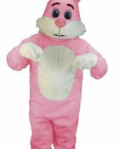Mask US Pink Bugsy Lightweight Mascot Costume BUNNY MASCOTS