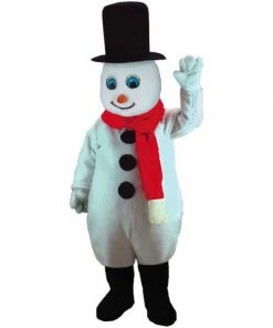 Mask US CHARACTER MASCOTS Mr. Snowman Lightweight Mascot Costume