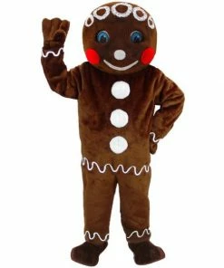 Mask US Mr. Gingerbread Lightweight Mascot Costume
