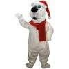 Mask US X-Mas Bear Lightweight Mascot Costume