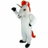 Mask US CHARACTER MASCOTS Unicorn Lightweight Mascot Costume