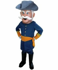 Mask US Rebel Lightweight Mascot Costume CHARACTER MASCOTS