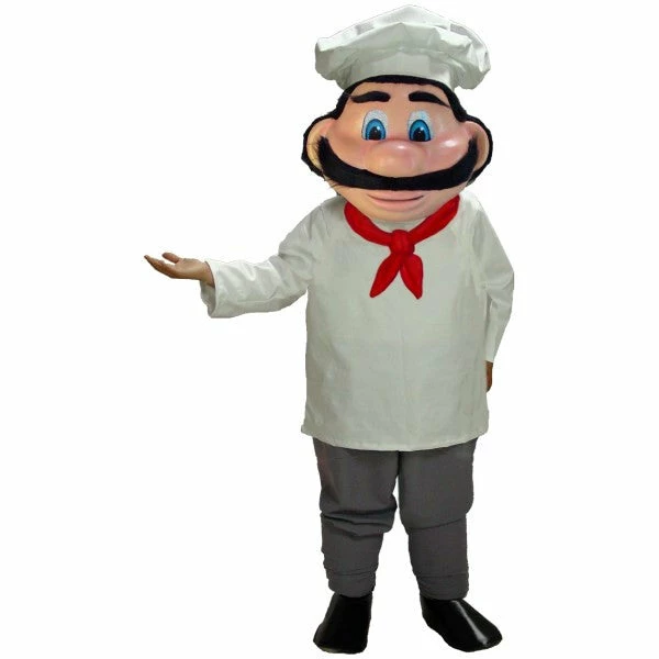 Mask US Chef Lightweight Mascot Costume 3 Mask US Chef Lightweight Mascot Costume