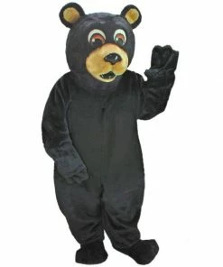 Mask US BEAR MASCOTS Black Bear Mascot Costume