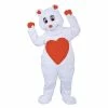 Mask US Valentine Bear Mascot Costume