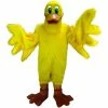 Mask US Lucky Yellow Duck Mascot Costume BIRD MASCOTS