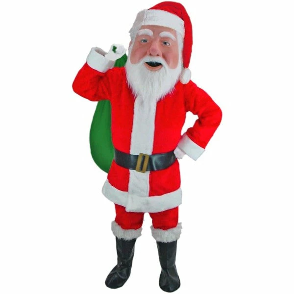 Mask US Santa Claus Mascot Costume CHARACTER MASCOTS 3 Mask US Santa Claus Mascot Costume CHARACTER MASCOTS