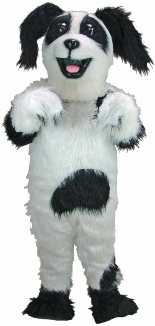 Mask US Sheepdog Mascot Costume 3 Mask US Sheepdog Mascot Costume