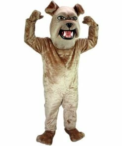 Mask US Sparky The Bulldog Mascot Costume