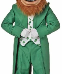 Mask US Leprechaun Mascot Costume CHARACTER MASCOTS