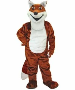 Mask US Fox Mascot Costume
