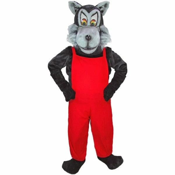 Mask US CHARACTER MASCOTS Big Bad Wolf Mascot Costume 1 Mask US CHARACTER MASCOTS Big Bad Wolf Mascot Costume