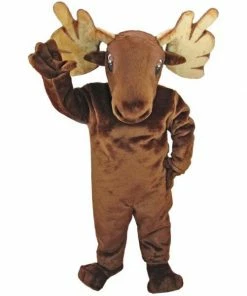 Mask US FOREST ANIMAL MASCOTS Moose Mascot Costume