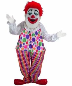 Mask US Clown Mascot Costume CHARACTER MASCOTS