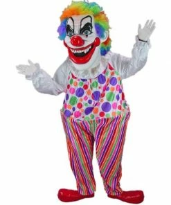 Mask US Evil Clown Mascot Costume CHARACTER MASCOTS