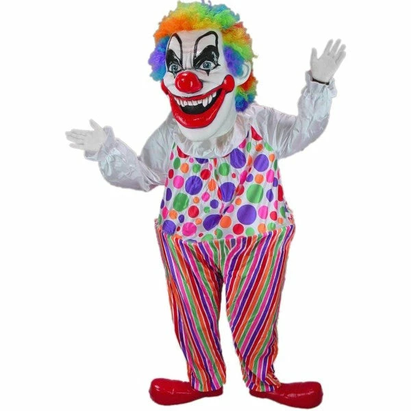 Mask US Evil Clown Mascot Costume CHARACTER MASCOTS 3 Mask US Evil Clown Mascot Costume CHARACTER MASCOTS