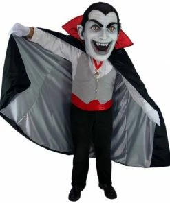 Mask US Vampire Mascot - Head Only